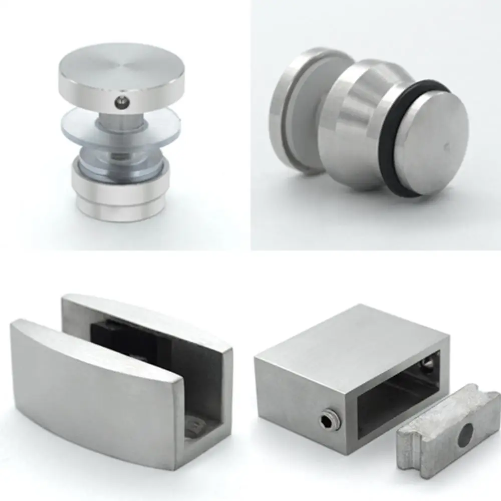 Frameless Glass Enclosed Simple Sliding Door Shower Room