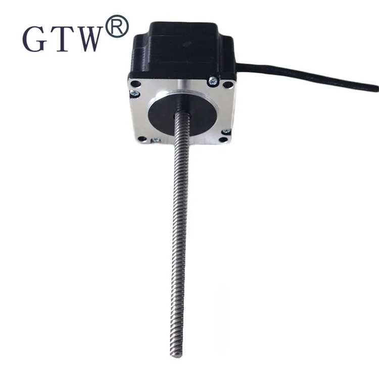 NEMA 23 привести винт шаговый двигатель, винт шаговый двигатель