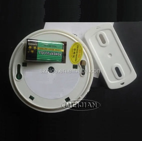 Умный дом Охранная пожарная сигнализация Проводная Обычная фотоэлектрическая дешевая дымовая сигнализация