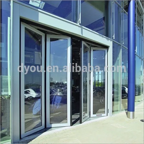 высоким качеством и оптовая алюминиевый коммерческие стеклянные двери