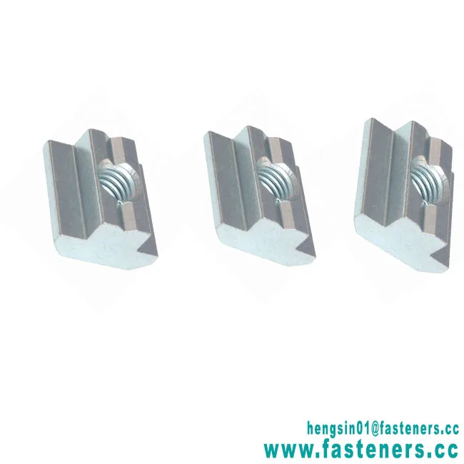 Wholesale M3 M4 M5 M6 M8 M10 T sliding block nut for aluminum profile