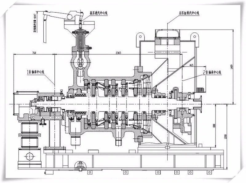  Конденсационная Паровая турбина DTEC 10-500
