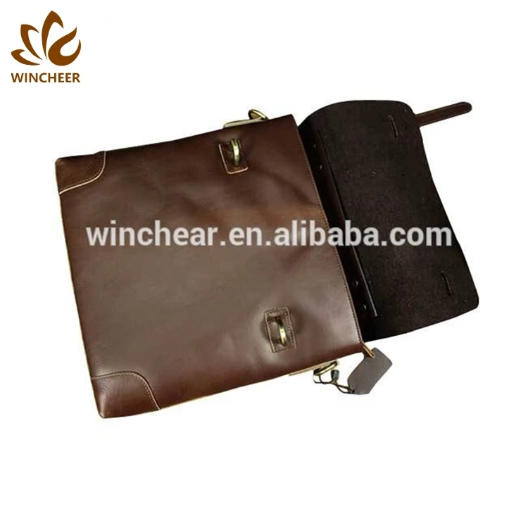 New arrival small size handbags dual round straps men executive shoulder bags secret compartment briefcase
