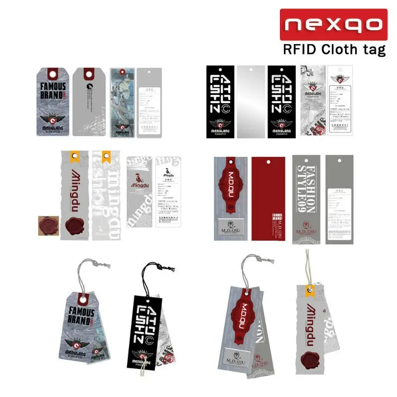 UHF EPC Gen2 Clothing RFID Hang tag RFID Garment tag