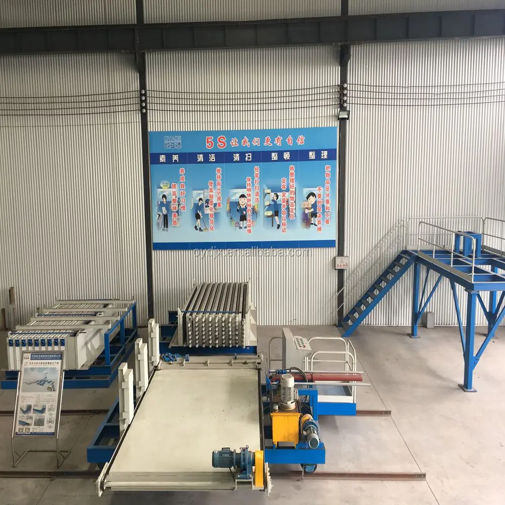 exterior eps cement sandwich panel /lightweight wall panel production line/magnesium oxide sandwich panel production machine