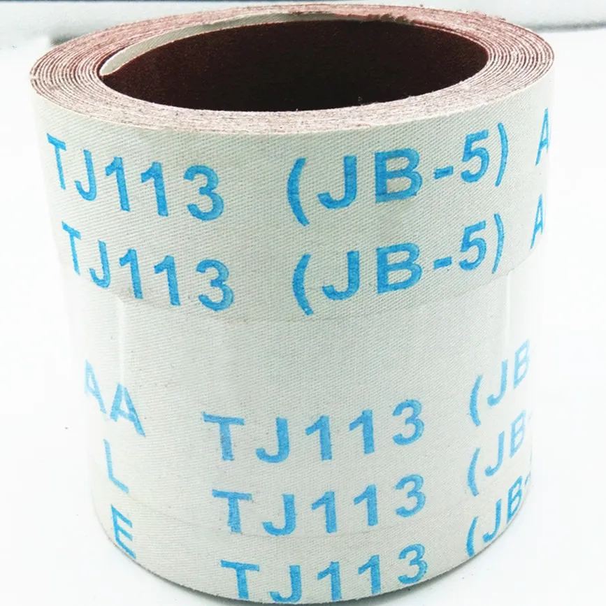 JB-5(TJ113) abrasive cloth roll for hand using metal and stainless steel sanding and polishing