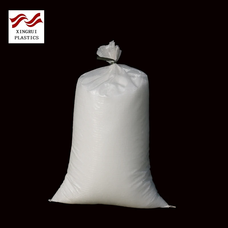
25kg 50kg transparent plastic PP/PE woven sacks bags for packing rice food potato vegetable 