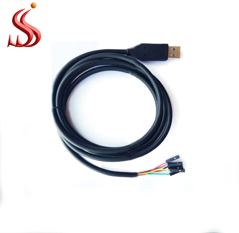High Quality FT232 Brush USB To TTL Serial Cable Line Adapter downloader FTDI chip with CTS RTS