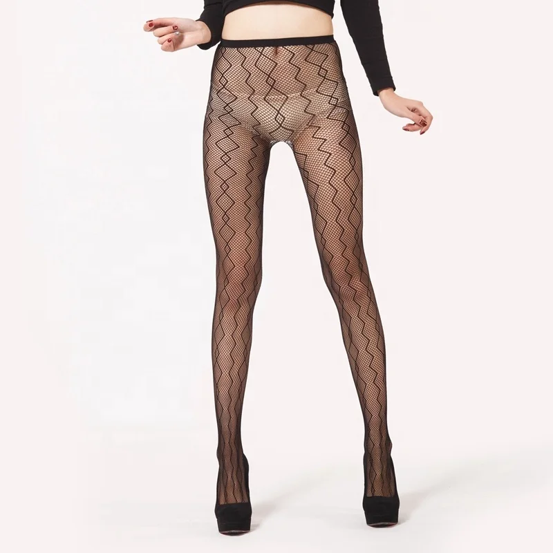 Good Quality Wholesale Fishnet Women Black Stocking Mania