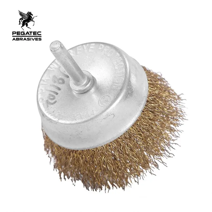 65x18MM SHAFT CUP BRUSH WHEEL FOR WELDING