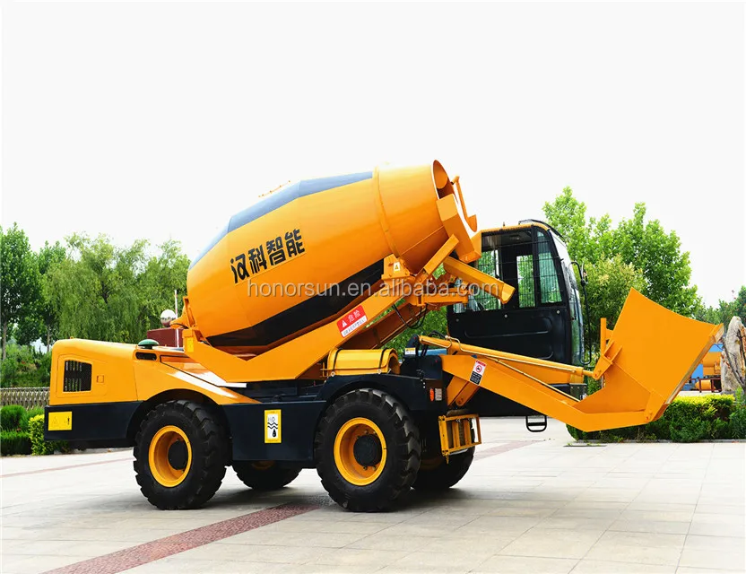 500L concrete mixer/JS500 mixing machine/self loading concrete mixer