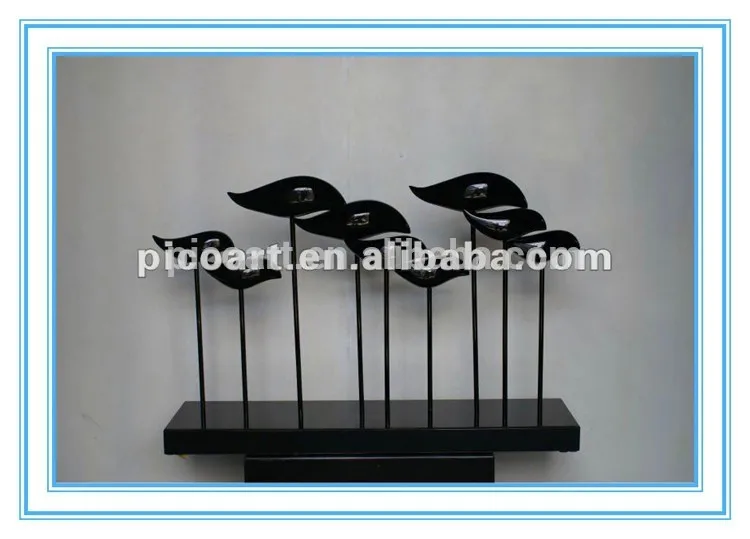 modern abstract resin bird crafts