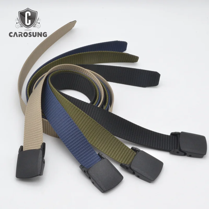 4.0cm Garment 100% nylon Fabric fashion Mens Belt canvas fabric nylon durable use belt