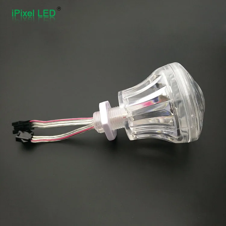 18 LED rgb 60mm ucs 1904 pixel light Programmable Full Color Led cabochon