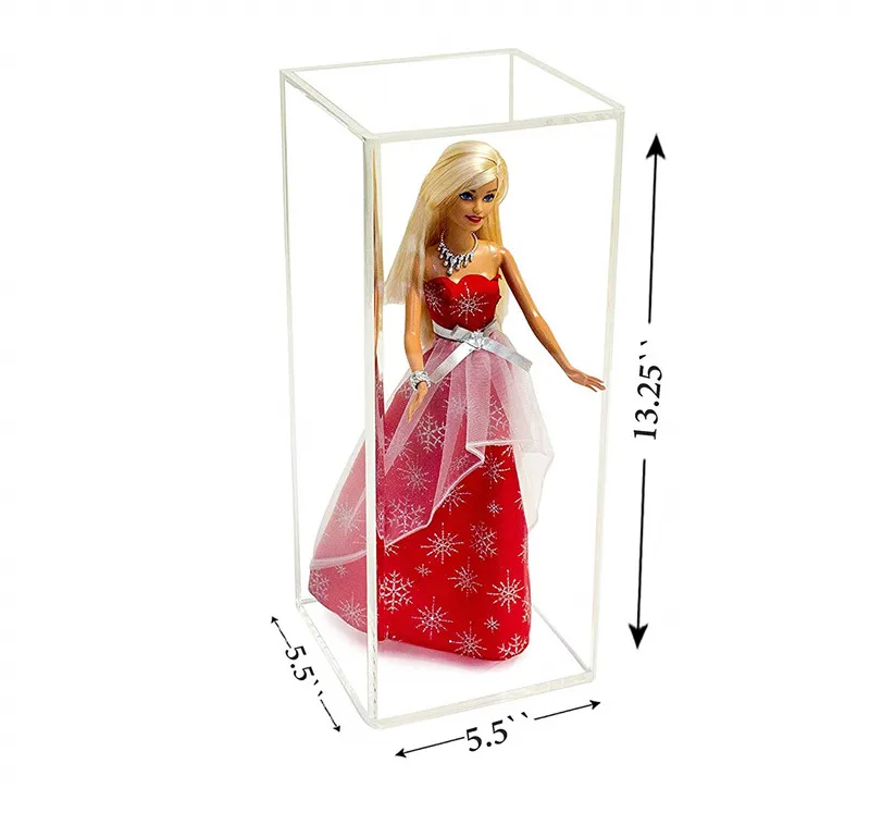 Универсальный прозрачный демонстрационный акриловый чехол для куклы