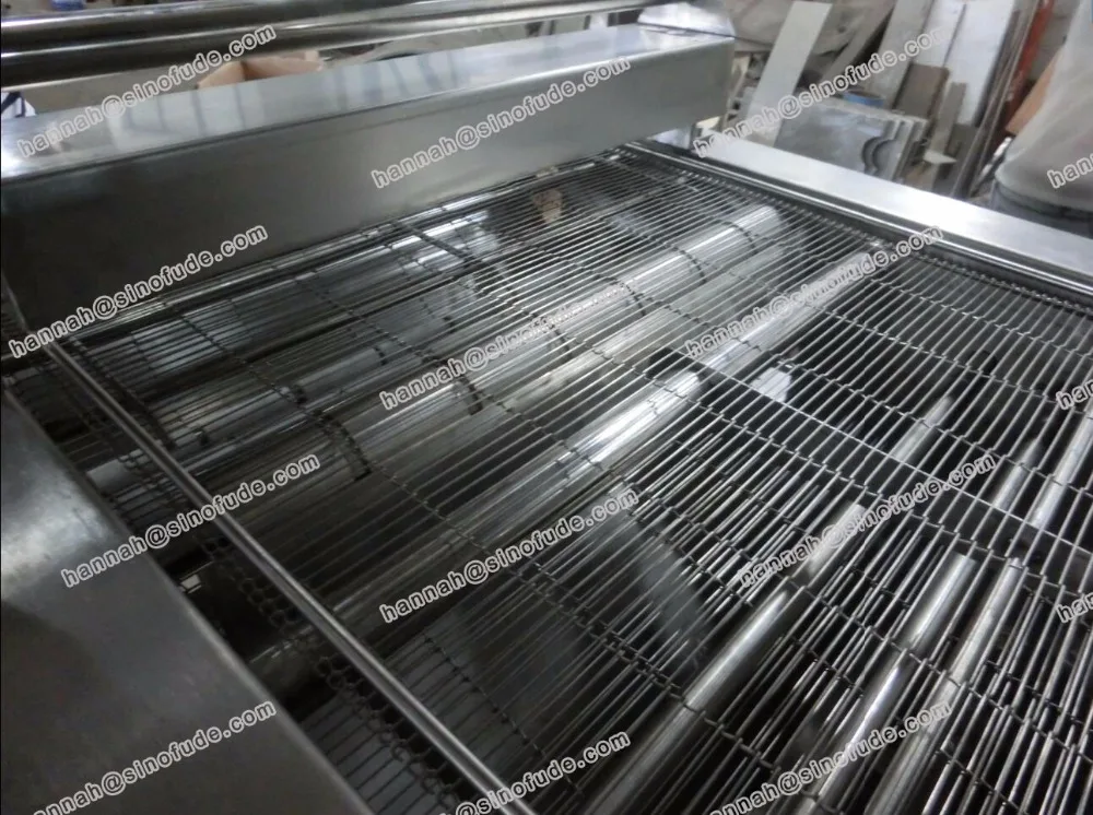 Chocolate enrobing machine with cooling tunnle/Chocolate Enrober Energy Bar Making Machine