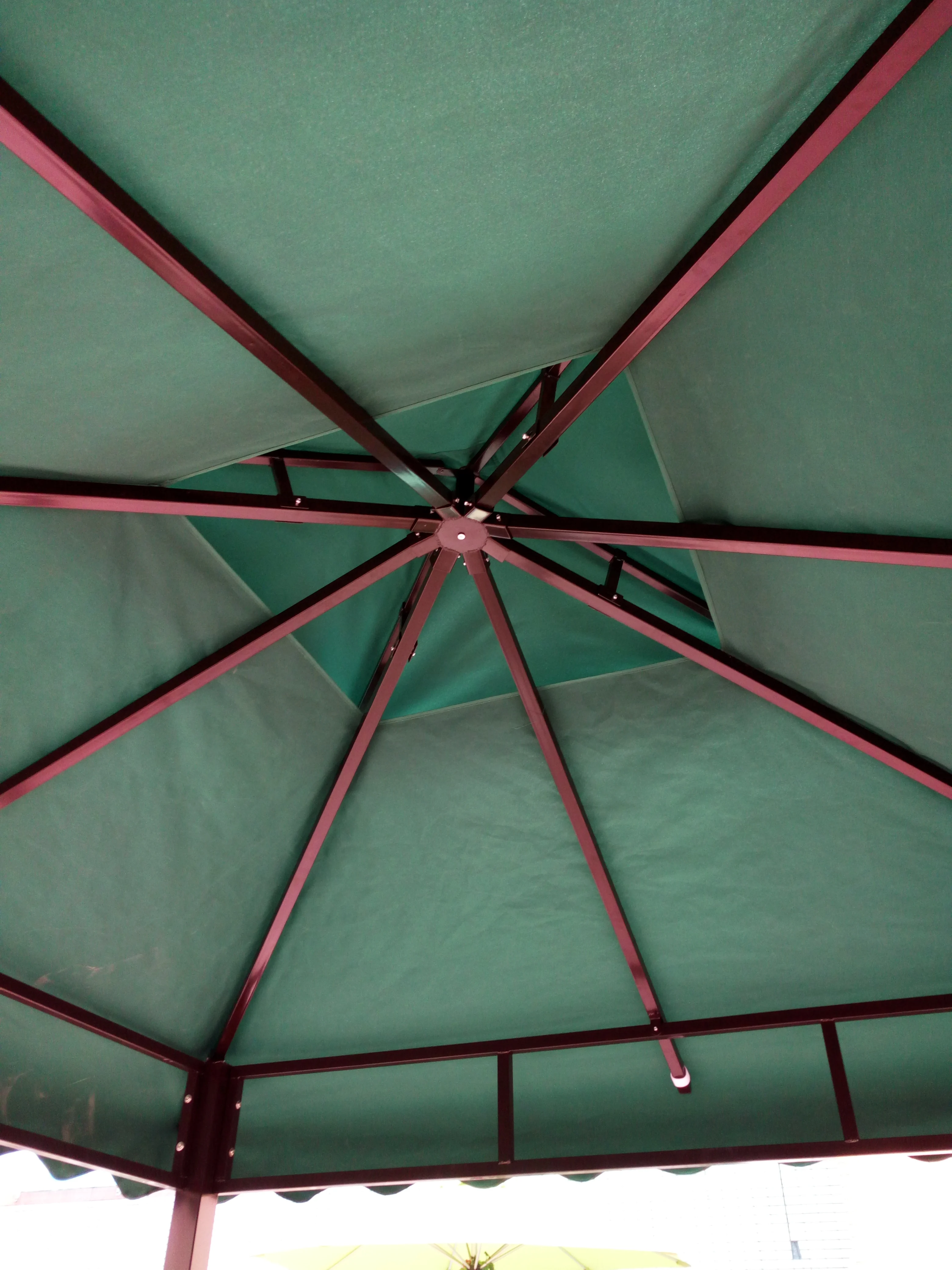 Chinese durable garden pavilion outdoor metal pavilion gazebo