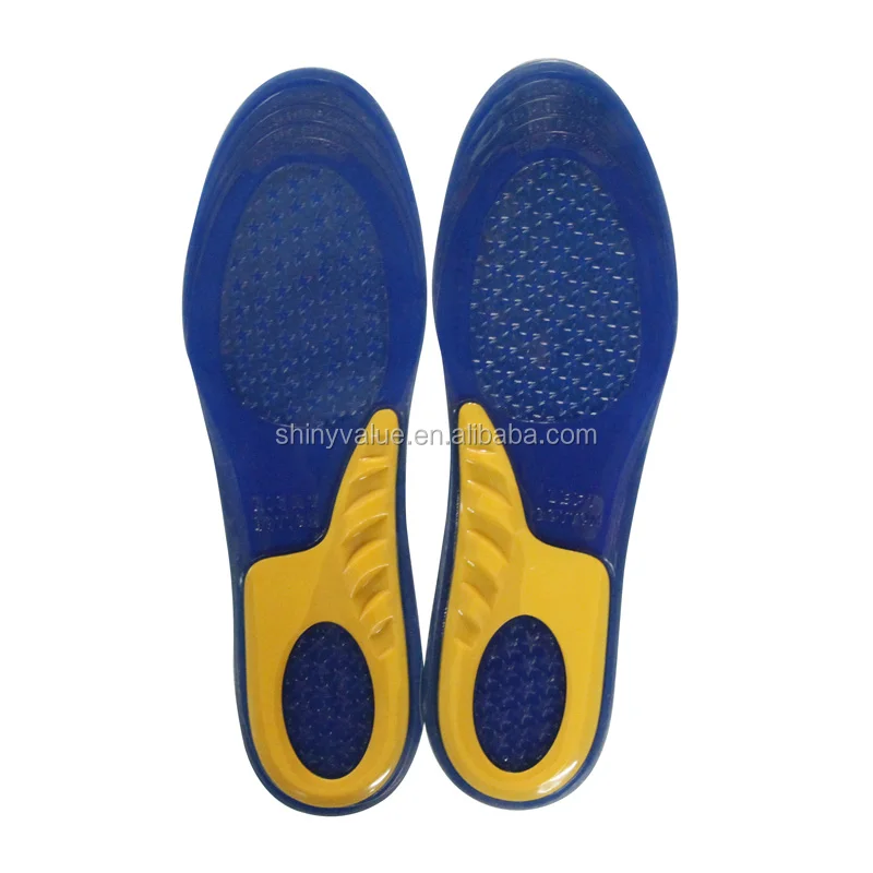 Insole Type And TPU Gel Material High Quality Comfortable Gel Insole With Art Support Part