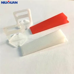 
Foshan Niu Yuan Free Sample Customized Fast Delivery hot sale tile leveling system clips 