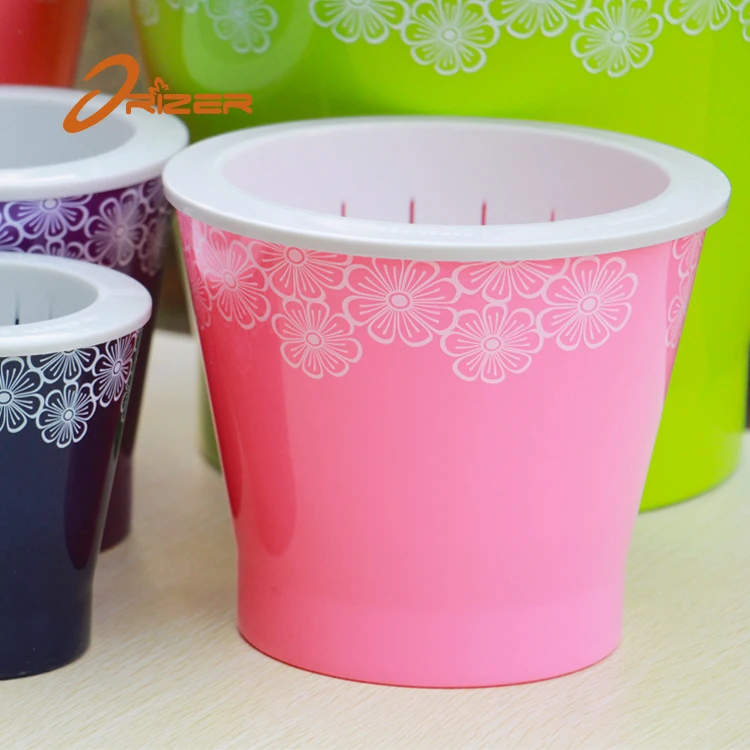 Hot sale Indoor and outdoor garden decorative cheap small trough planters flower pots table