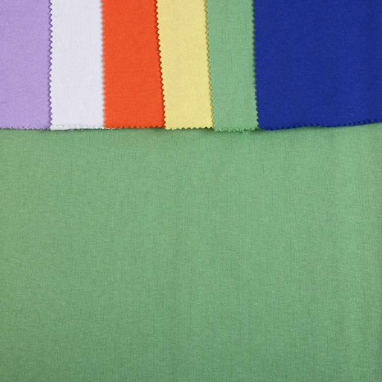 most popular product french terry fabric composition 60 cotton 40 polyester 230gsm cvc knit with softfeeling for garment