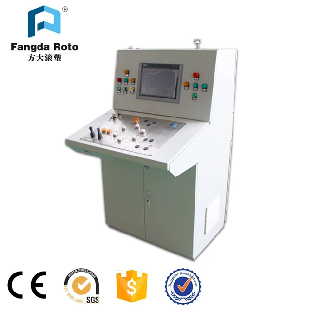 Open Flame Rock N Roll Rotational Moulding Machine