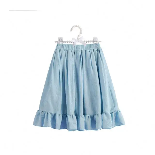 2018 Latest Long Baby Girl Skirts Design Wholesale Long Skirts