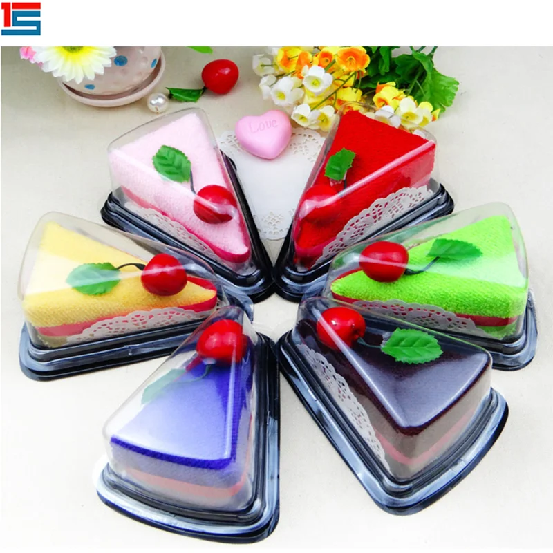 
Colorful Special cotton gift cake towel 