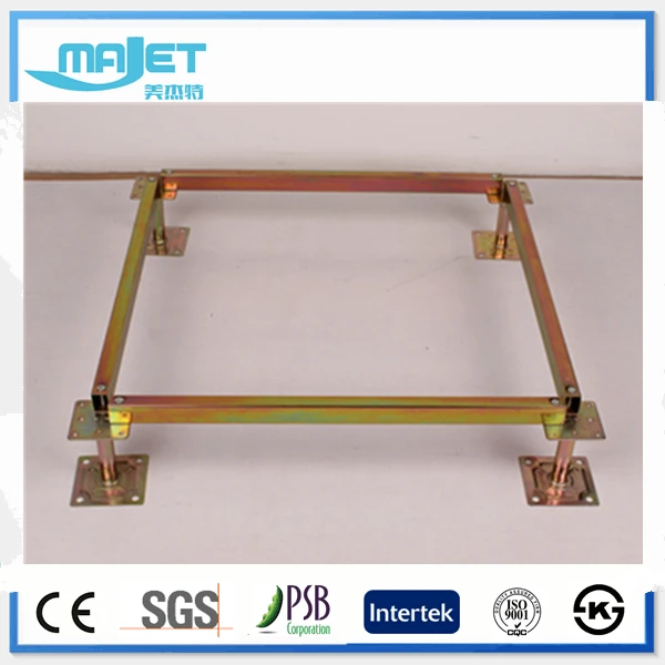 Changzhou HPL finish call center raised floor price steel cement panel 600x600mm