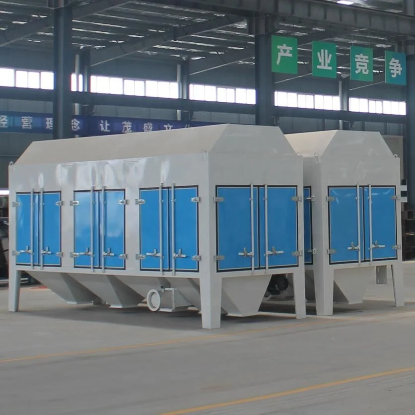 TSCY Grain Seeds Drum Sieve Bean Pre-cleaning Equipment Soya Bean Pre Cleaner Machine Cereal Screen Pre Cleaner With Cyclone