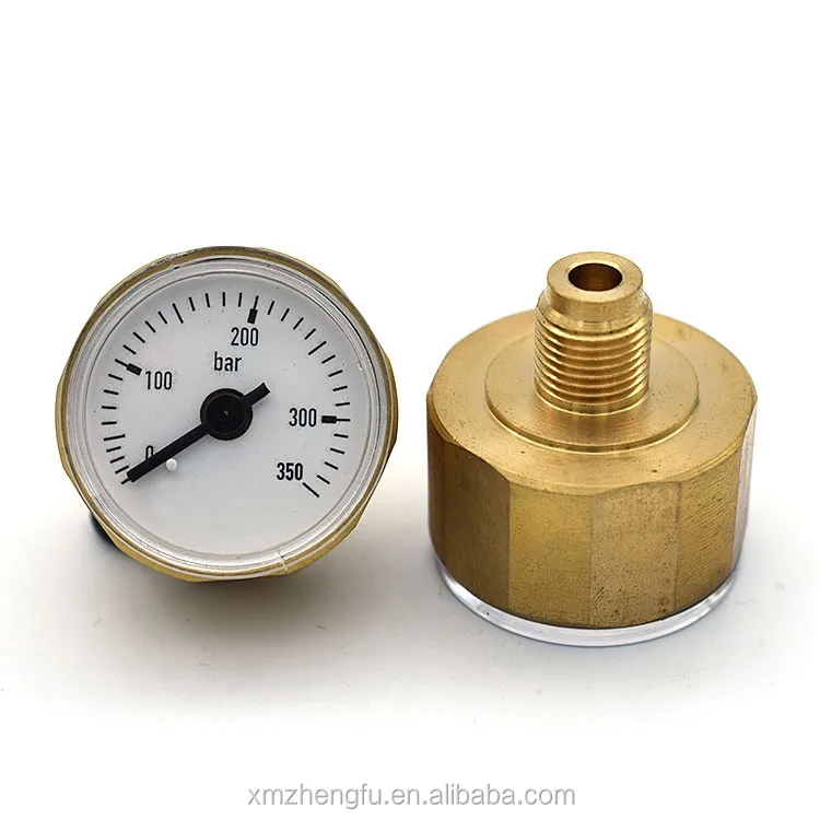 Special customized 350bar mini air pressure gauge manometer