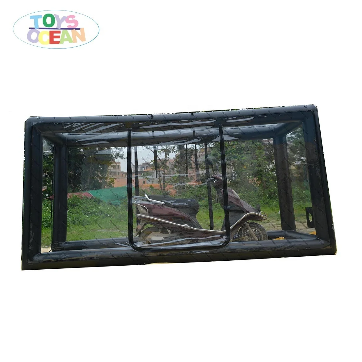 Inflatable Motorcycle Cover Capsule Bubble for Indoor