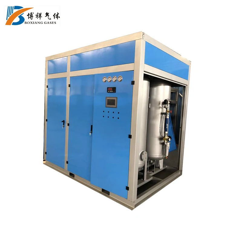 PSA oxygen nitrogen argon carbon dioxide gas cylinder filling plant