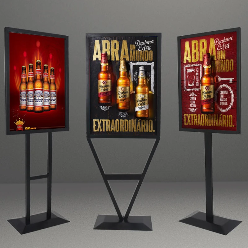 sign holder poster stand equipment for the advertising agency foam poster board