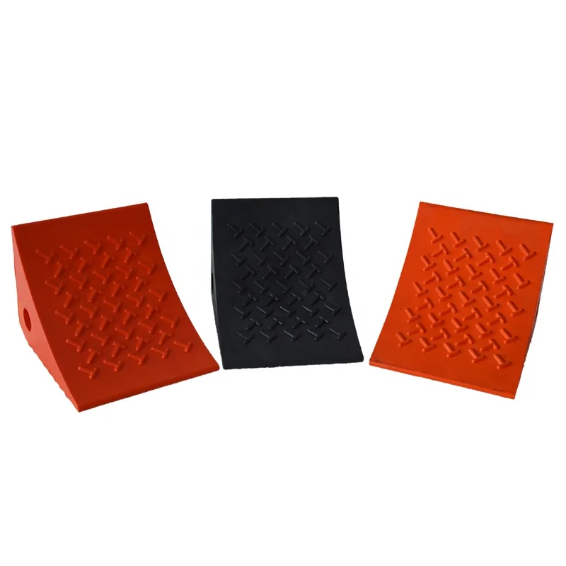 Best Sale Logo Accepted  Maximum Load Bearing 5T Urethane Foam Truck Wheel Blocks For Trailer