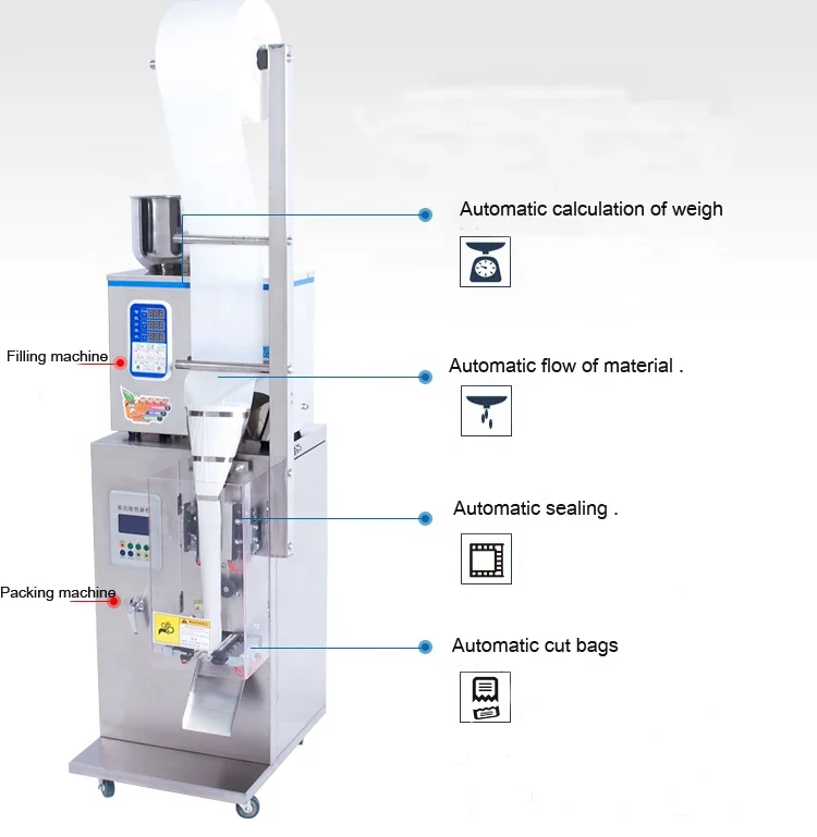 Multifunction sachet powder filling machine sugar stick packing machine with factory price