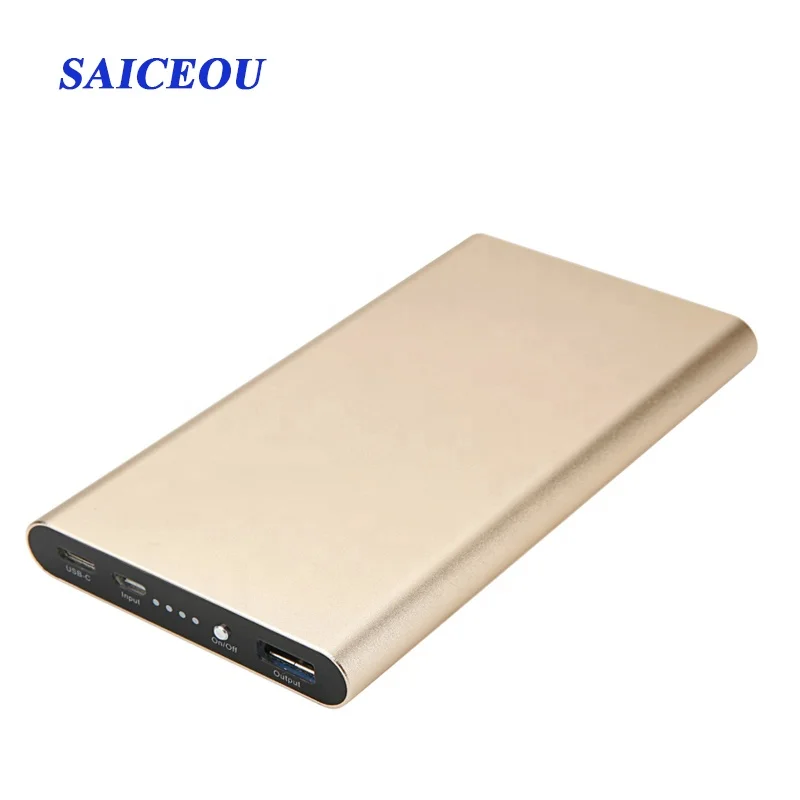 
Universal Type-C External 10000mah External Battery power bank fast 