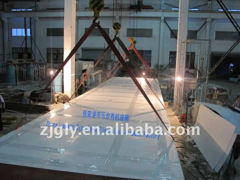 литой акриловый лист и резки большие куски для упаковки