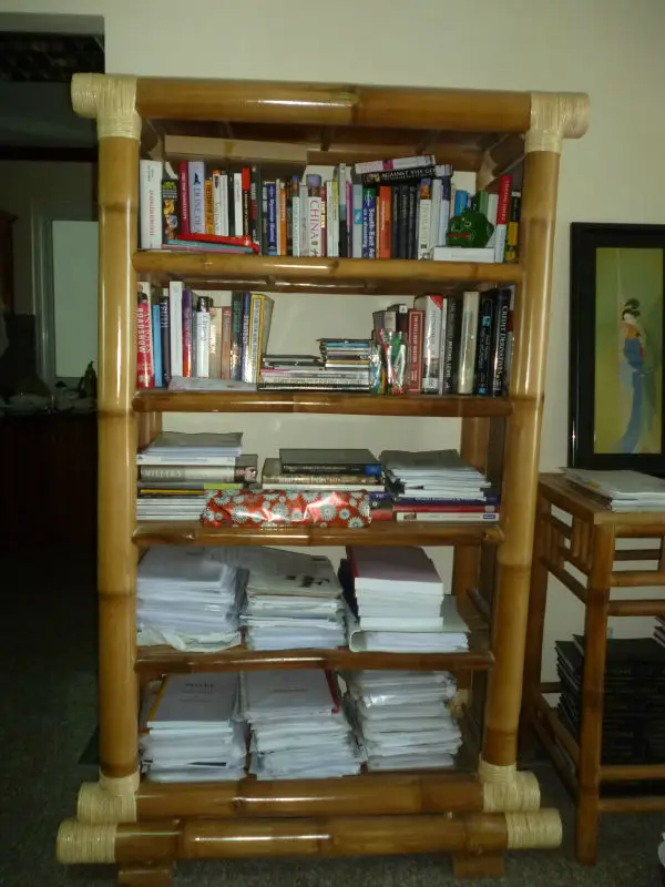 Бамбуковая книжная полка LOS ANGELES