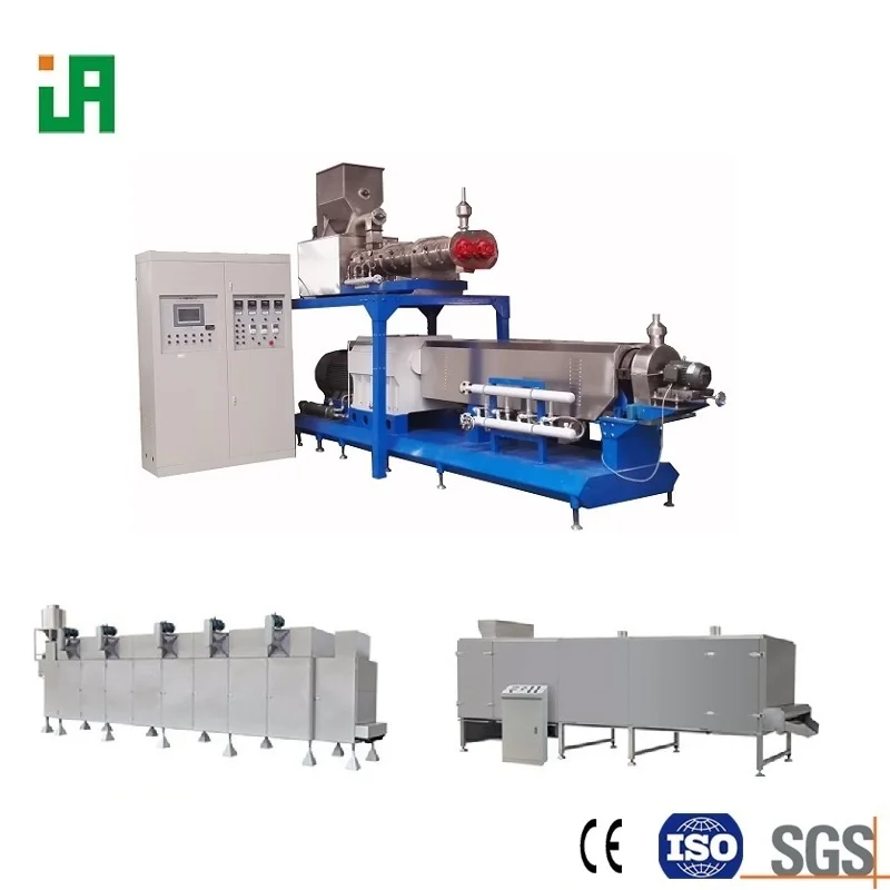 Soy Meat Soya Chunks Twin-screw Extruder for Sale in India