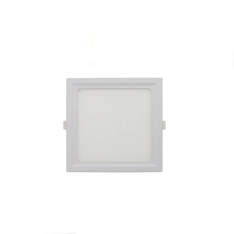 New design 9w bis skd recessed slim square round led ceiling panel light price