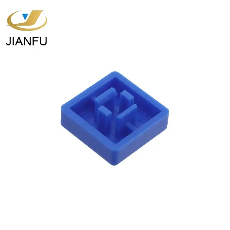 12x12 мм скольжения на крепление синий такт Электрический переключатель кепки