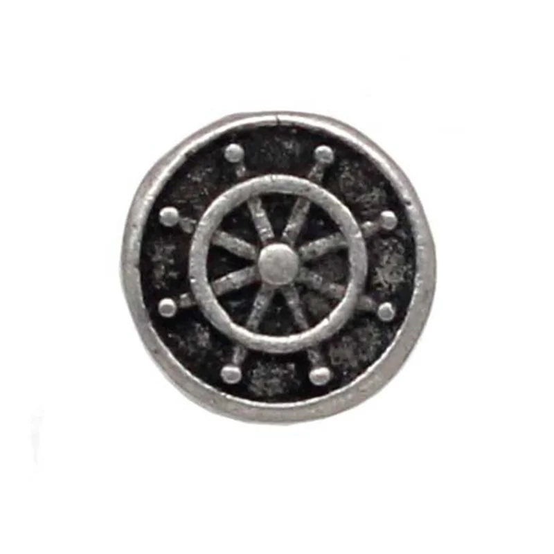 Заводская изготовленная на заказ бусина из нержавеющей стали с маленьким отверстием для браслета