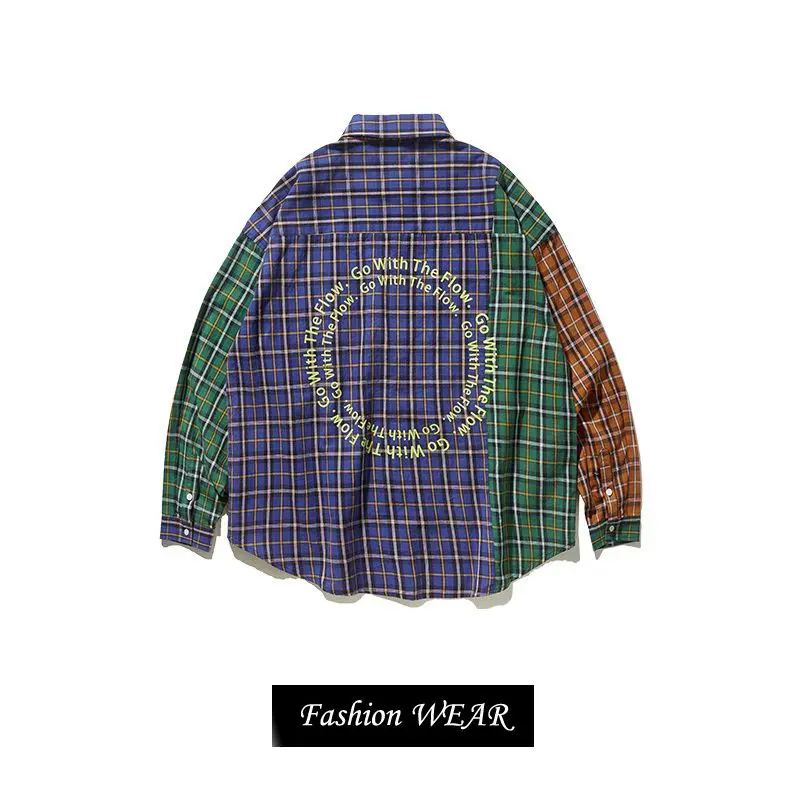 
Hot Sale Good Price Man Casual Plaid Shirt Fashion Custom Plaid Shirts Branded Low Price Casual Shirts 