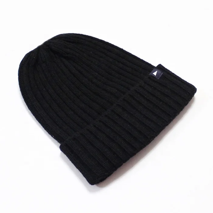 
China factory make custom ribbed fashion beanie hat, winter fisherman hat 