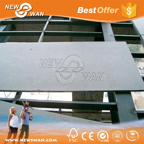 
Fiber cement board partition wall / wood grain siding panel 