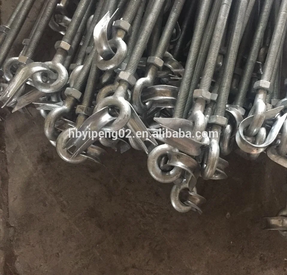 Manufactured hot dip galvanized Hot forged steel Turnbuckle Stay Rod with factory direct price