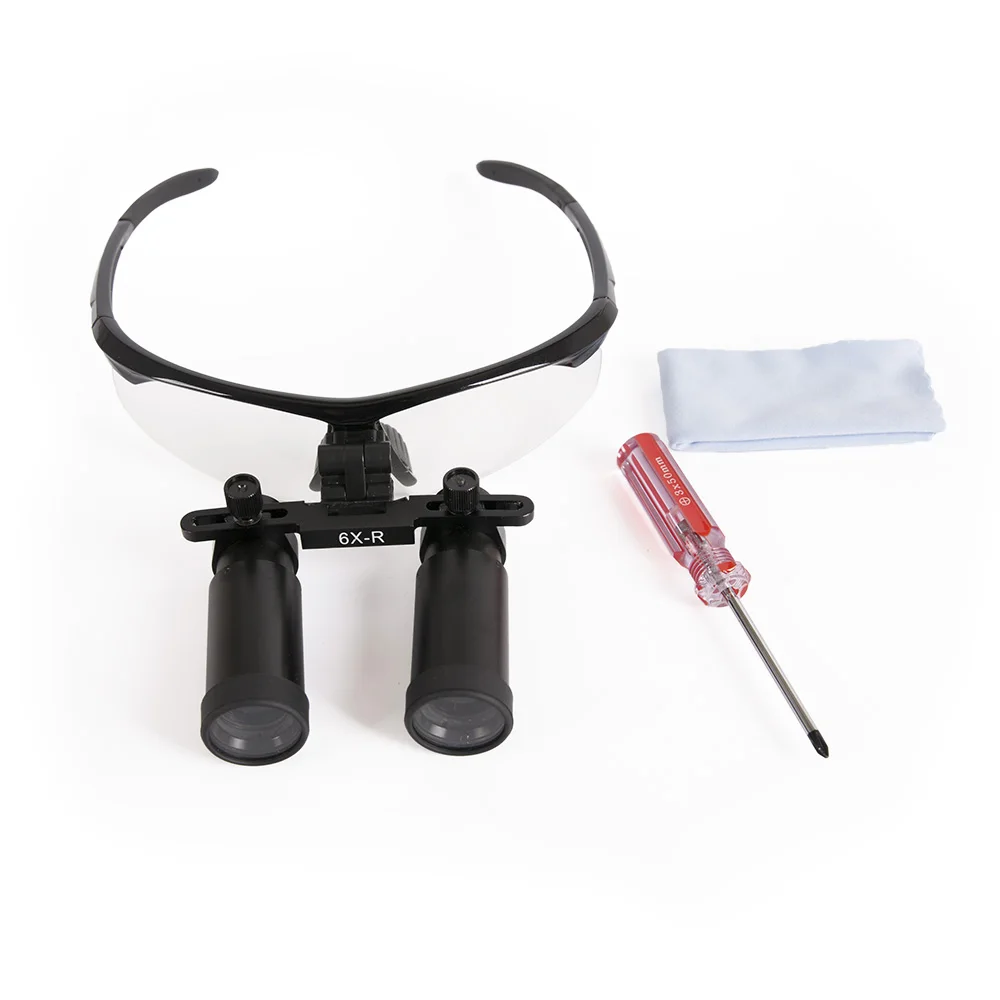 CE&ISO 6.0x Binocular Surgical Loupes for Neurosurgery ,brain , ENT ,oral opeariton