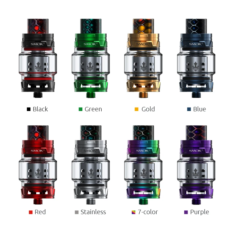 
Massive vapor TFV12 Prince tank SMOK newest vape tank with V12 Prince-Q4, V12 Prince-X6 and V12 Prince-T10 coil 