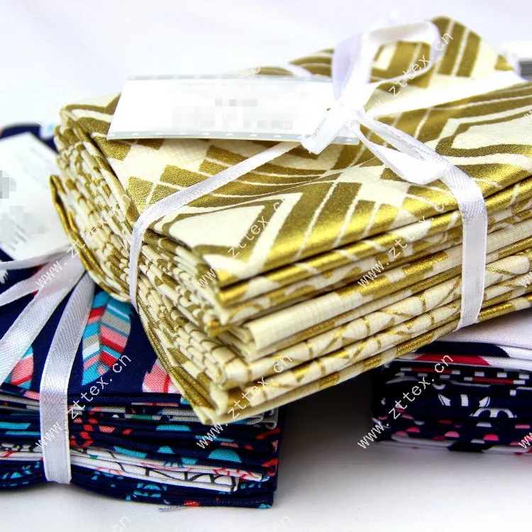 
Chinese Wholesaler Smooth cotton fabric cut pieces 